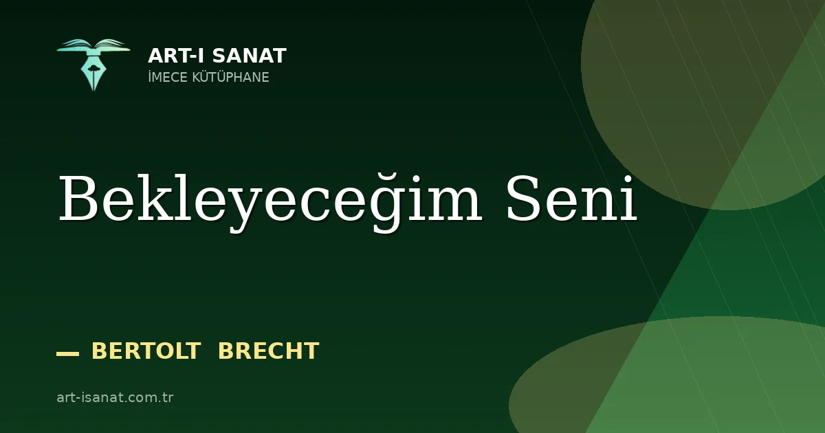 Bekleyeceğim Seni