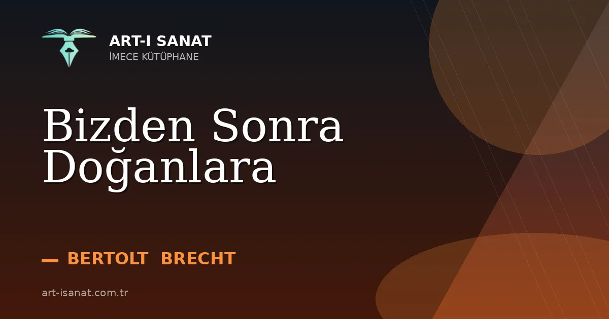 Bizden Sonra Doğanlara
