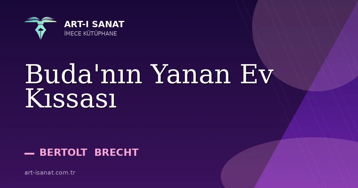Buda'nın Yanan Ev Kıssası