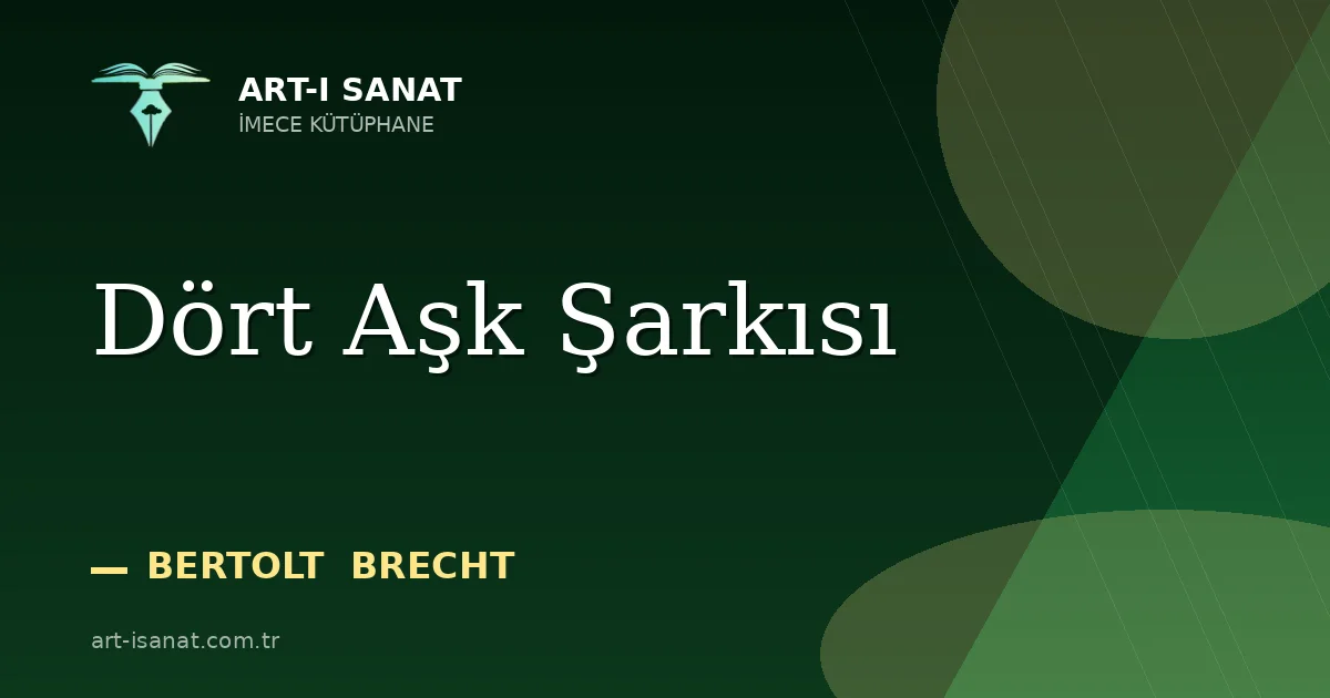 Dört Aşk Şarkısı