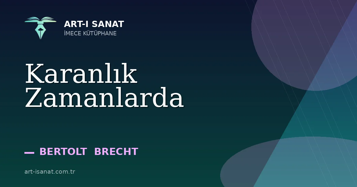 Karanlık Zamanlarda