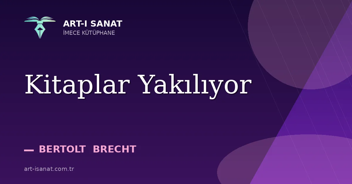 Kitaplar Yakılıyor
