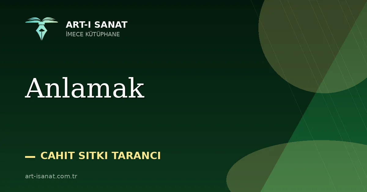 Anlamak