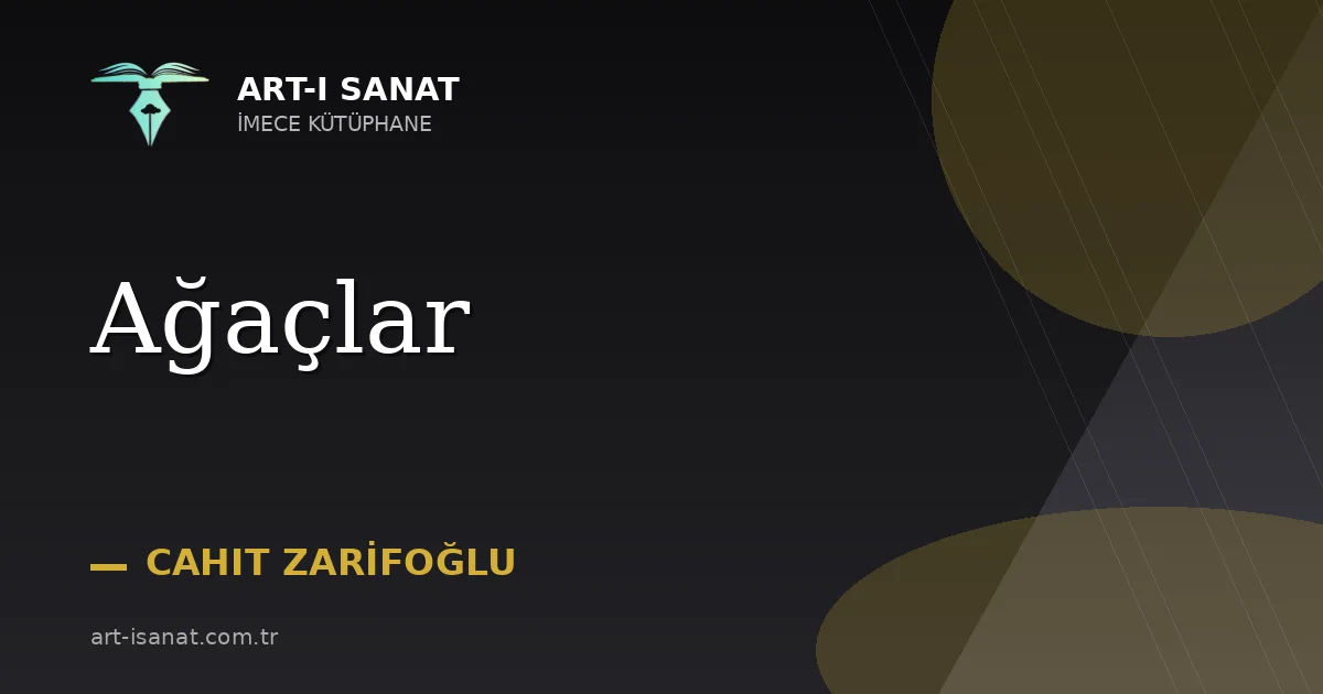 Ağaçlar