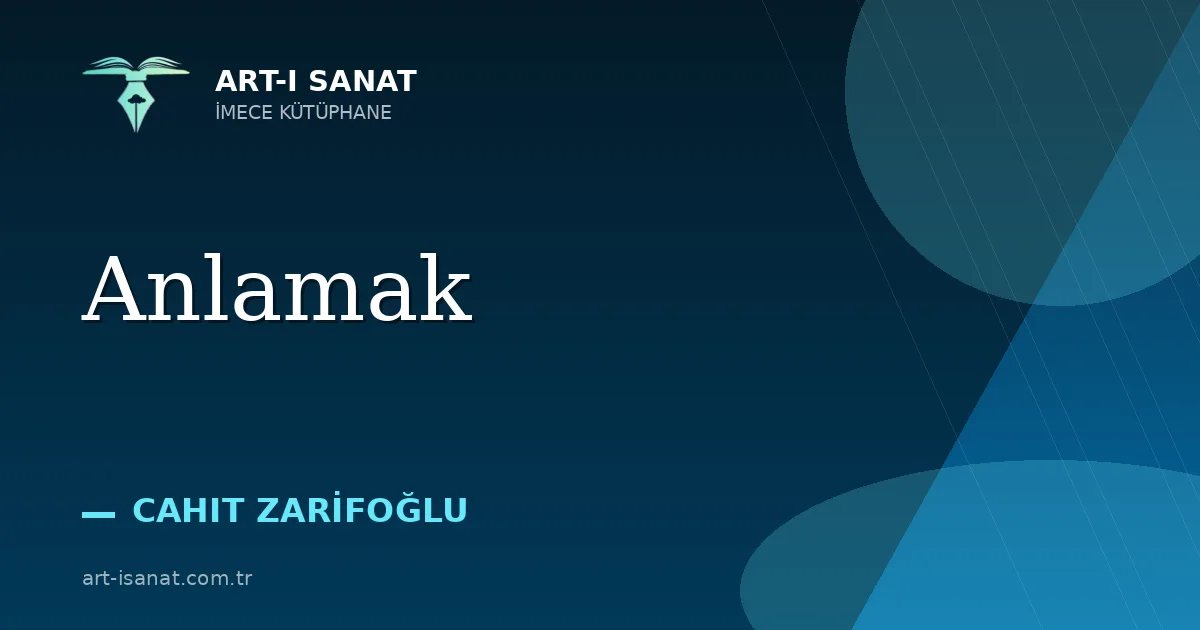 Anlamak