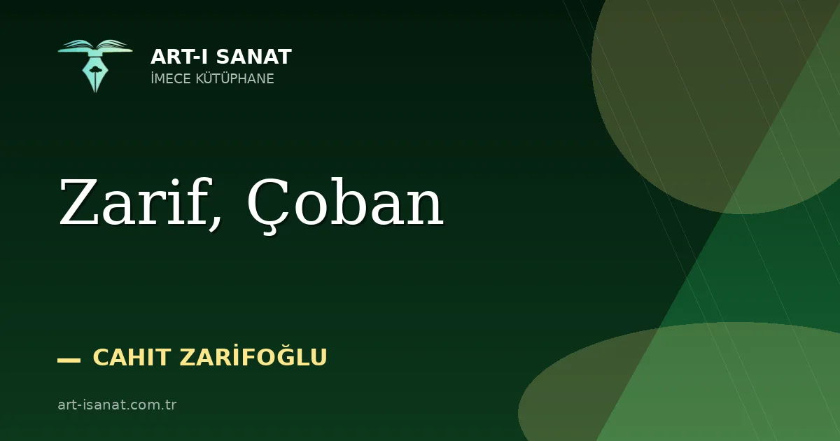 Zarif, Çoban