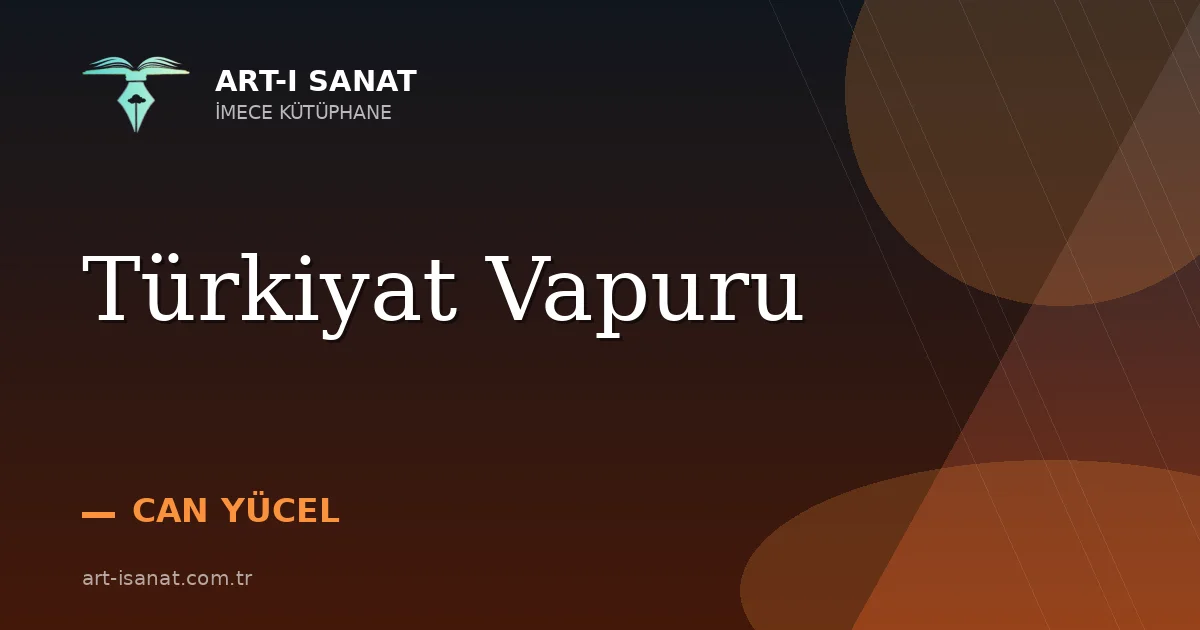 Türkiyat Vapuru