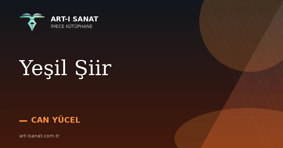 Yeşil Şiir