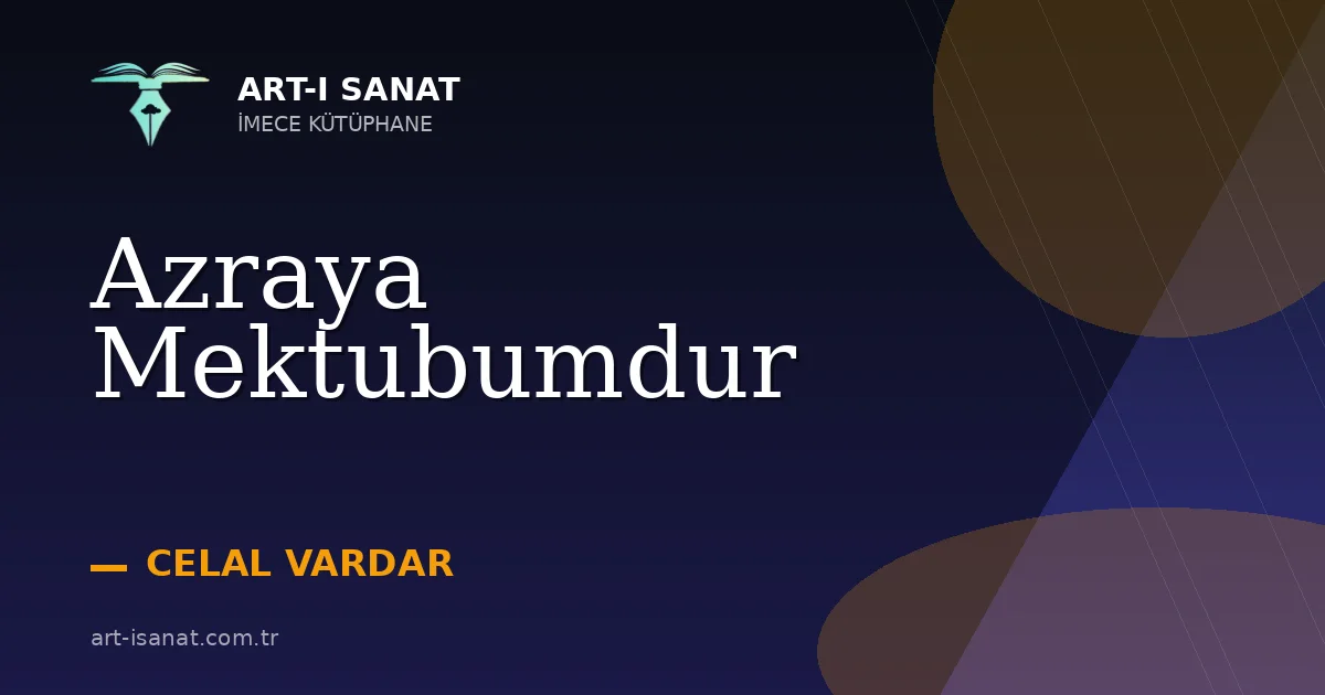 Azraya Mektubumdur