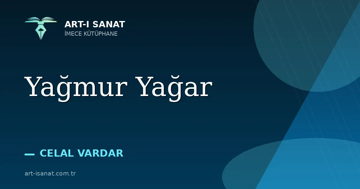 Yağmur Yağar
