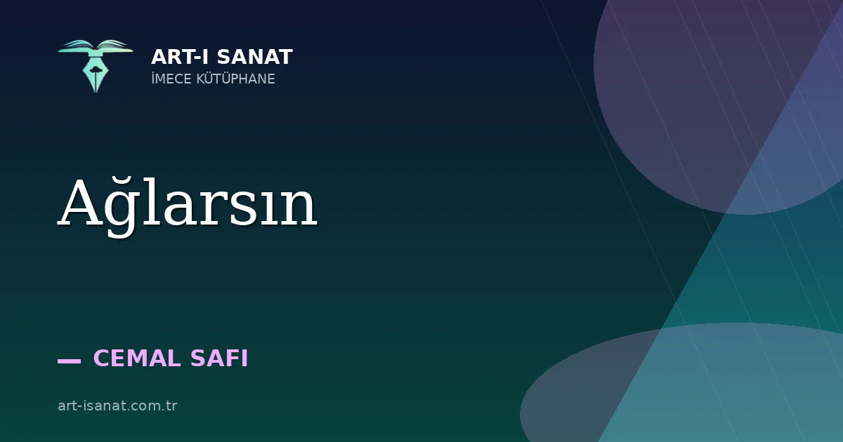 Ağlarsın