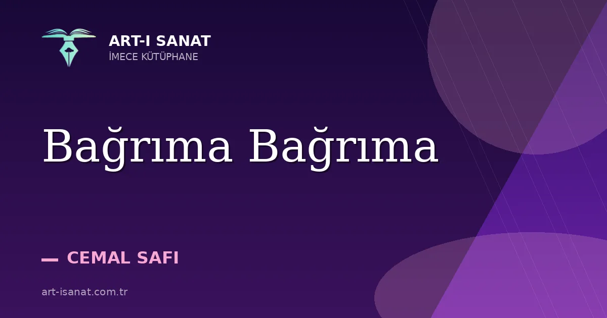 Bağrıma Bağrıma