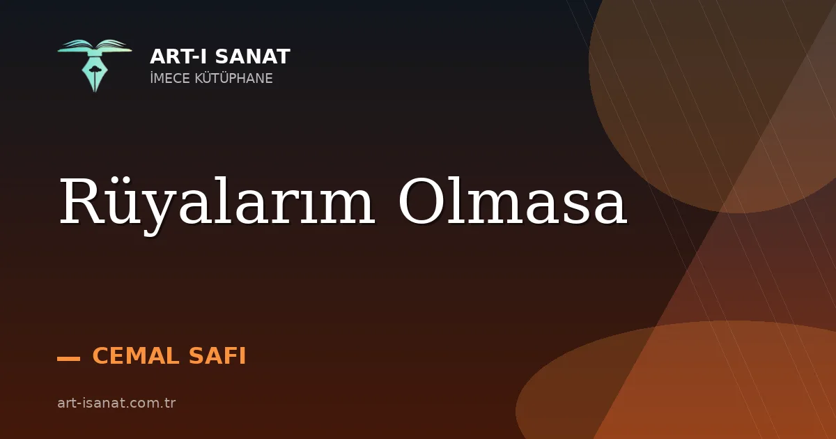 Rüyalarım Olmasa