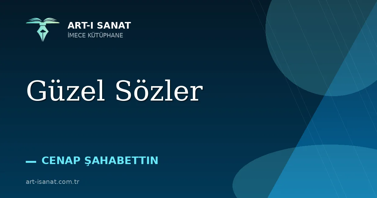 Güzel Sözler