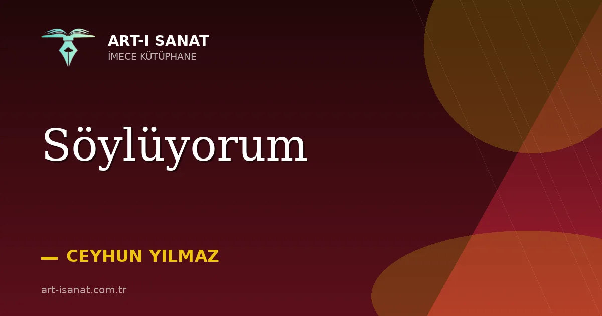Söylüyorum