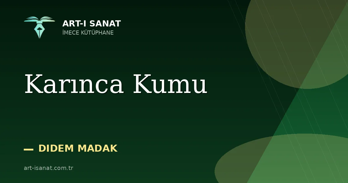 Karınca Kumu