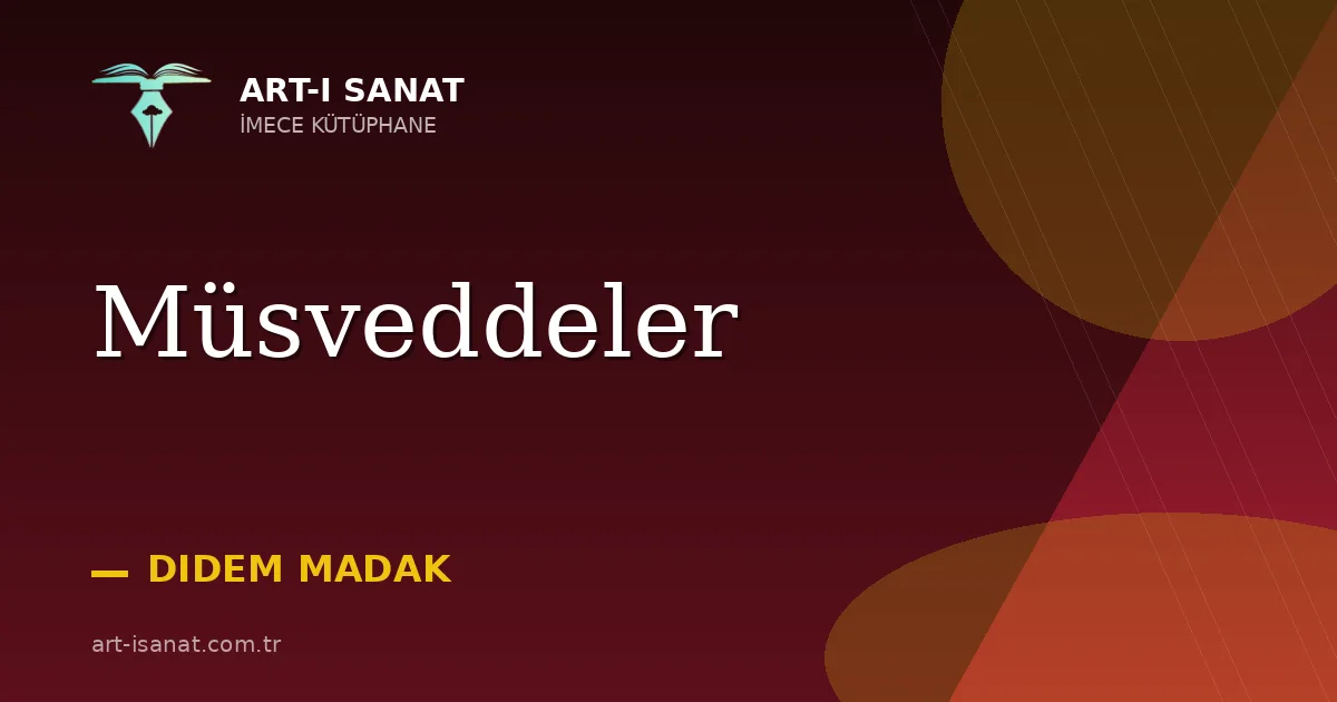 Müsveddeler