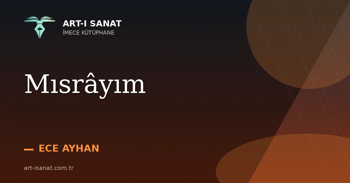 Mısrâyım