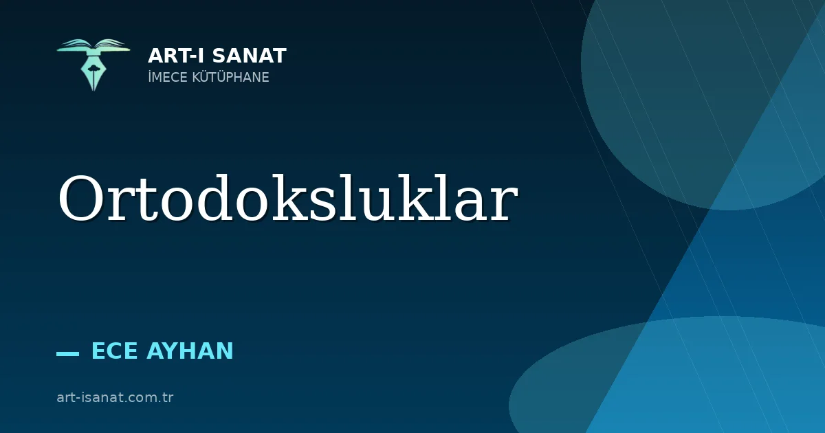 Ortodoksluklar