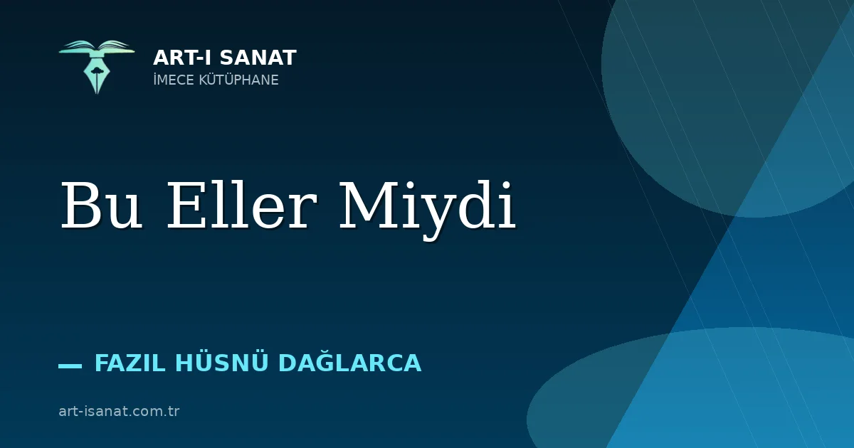 Bu Eller Miydi