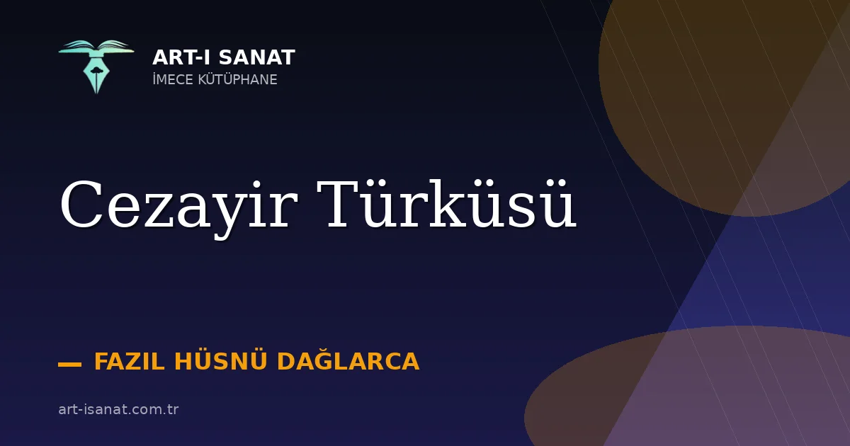 Cezayir Türküsü