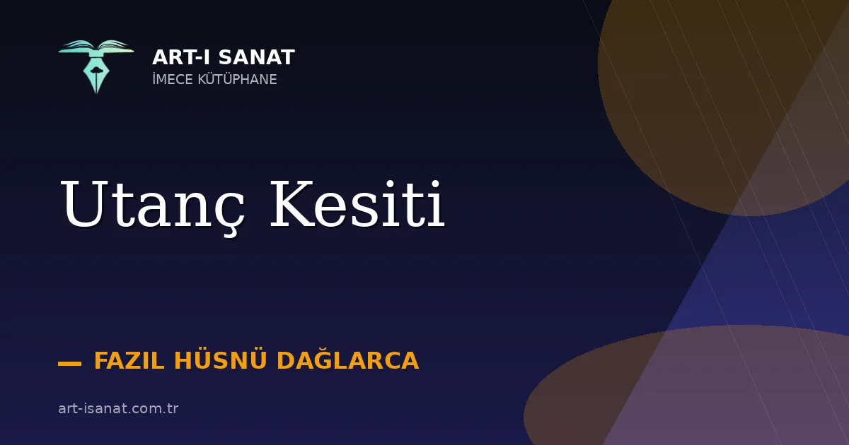 Utanç Kesiti