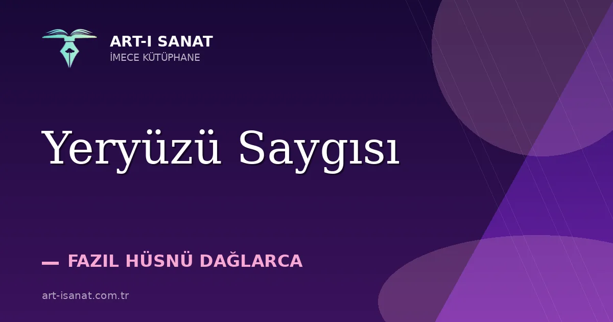 Yeryüzü Saygısı