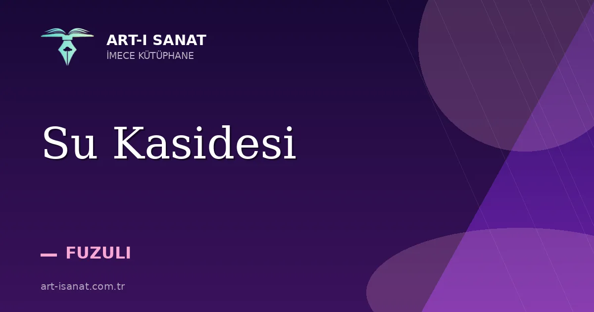 Su Kasidesi