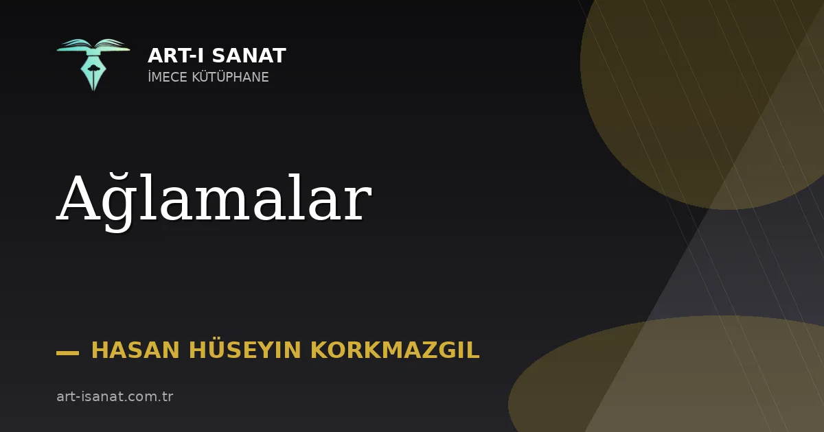 Ağlamalar