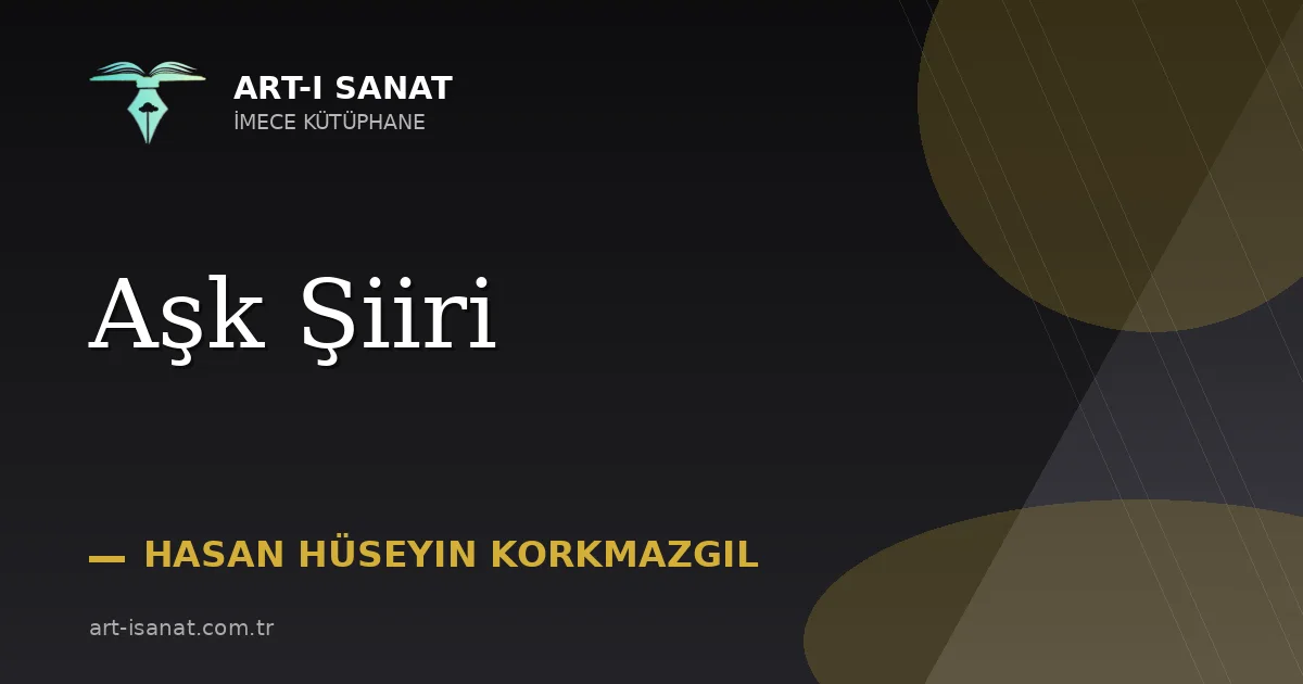 Aşk Şiiri