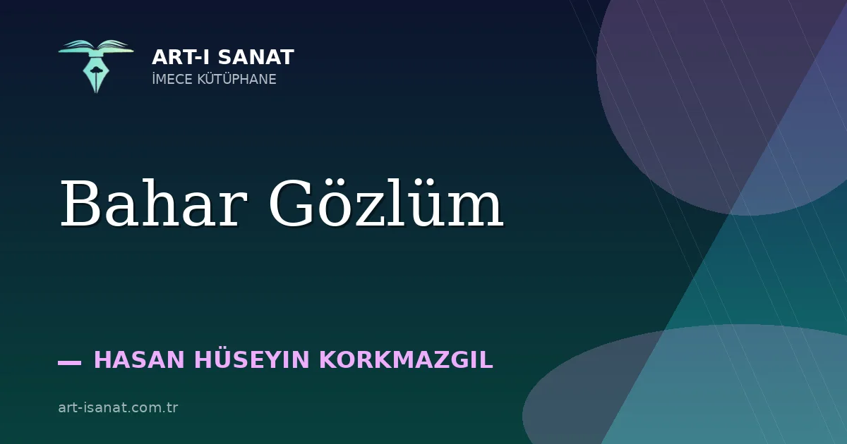 Bahar Gözlüm