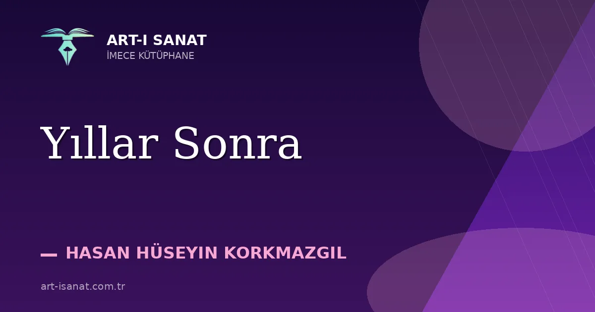 Yıllar Sonra