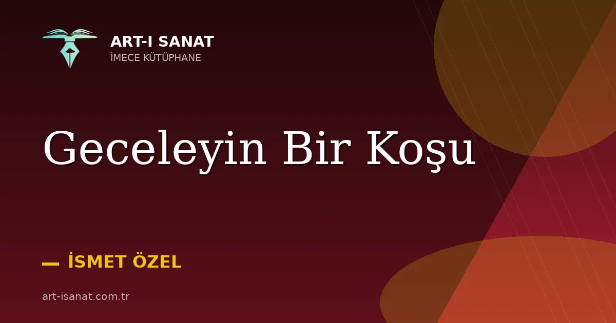 Geceleyin Bir Koşu