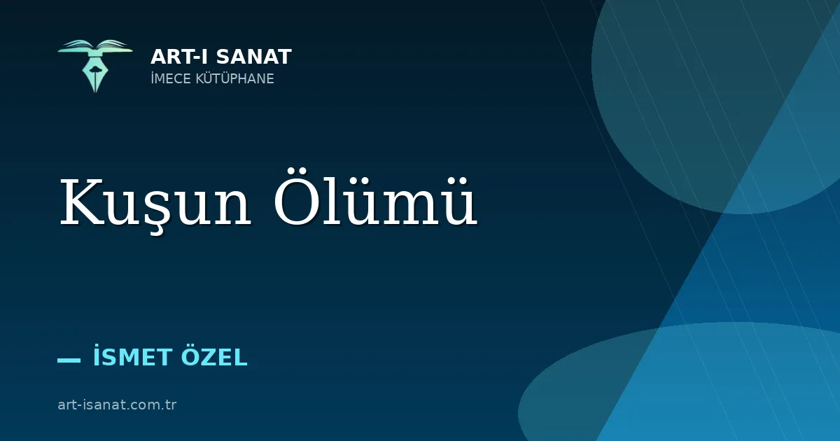 Kuşun Ölümü