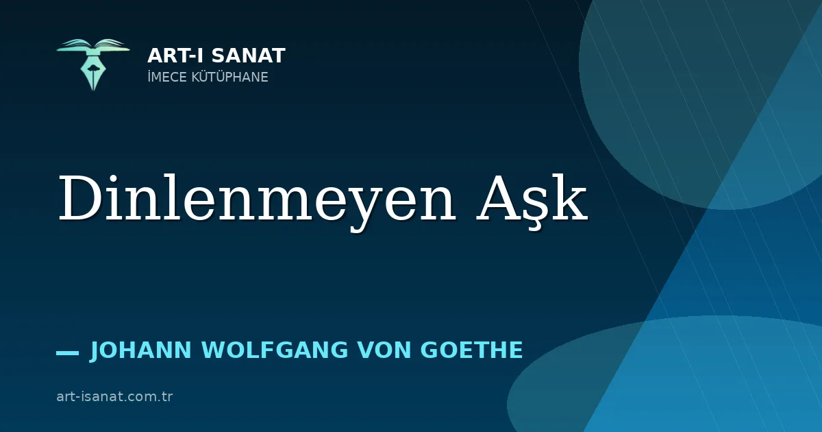Dinlenmeyen Aşk