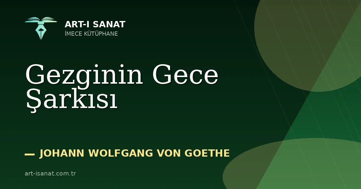 Gezginin Gece Şarkısı