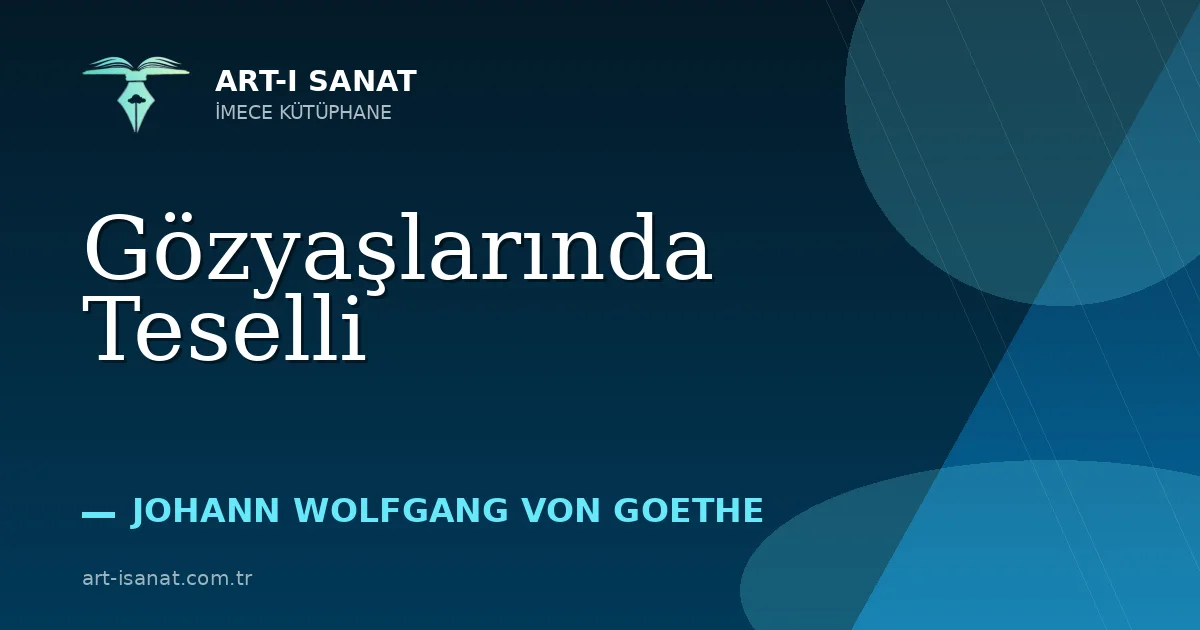 Gözyaşlarında Teselli