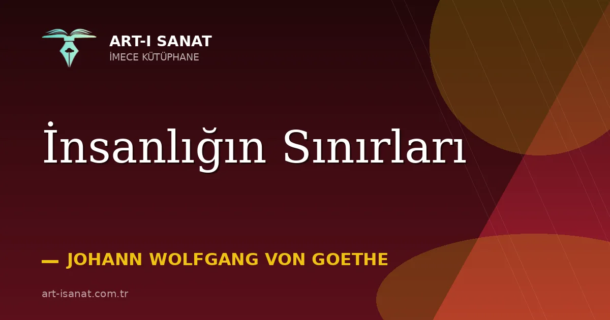 İnsanlığın Sınırları