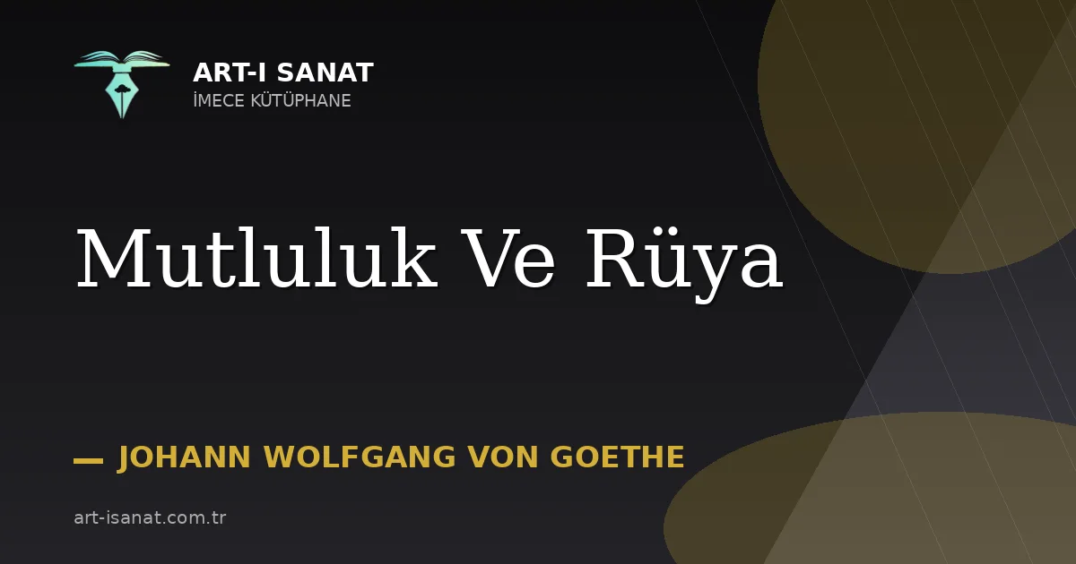 Mutluluk Ve Rüya