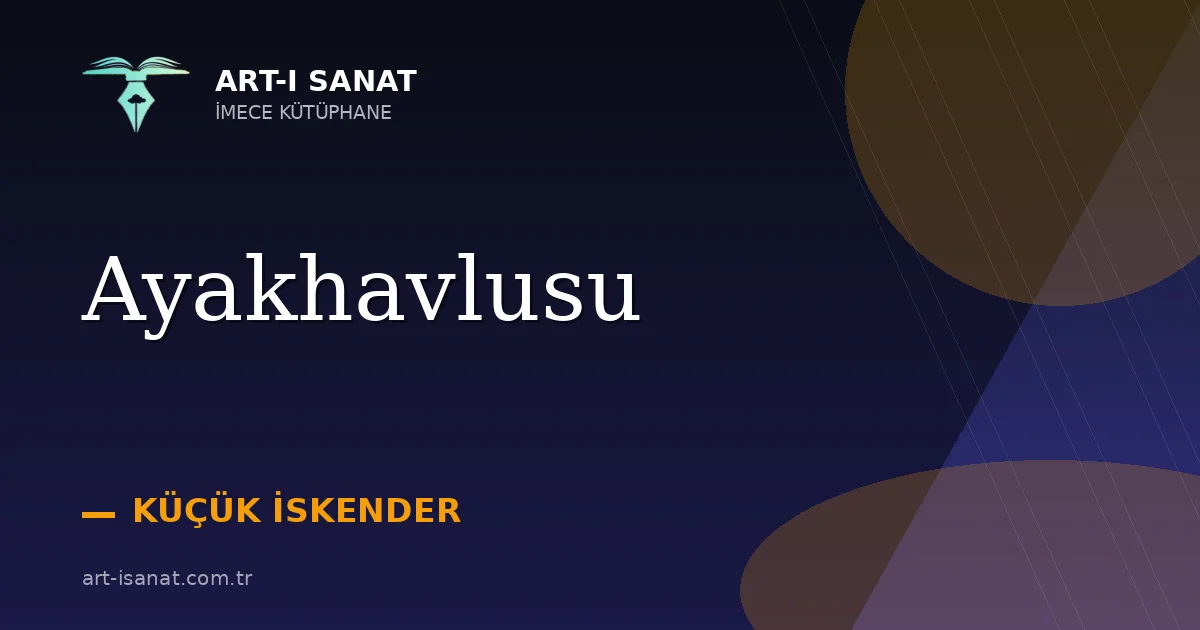 Ayakhavlusu