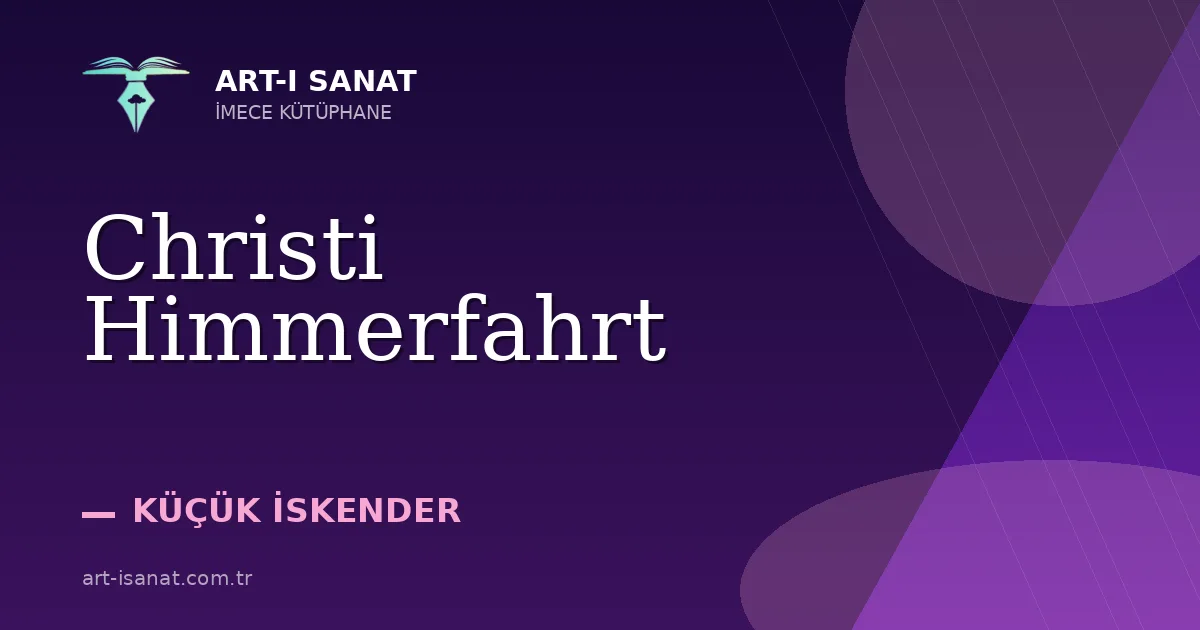 Christi Himmerfahrt
