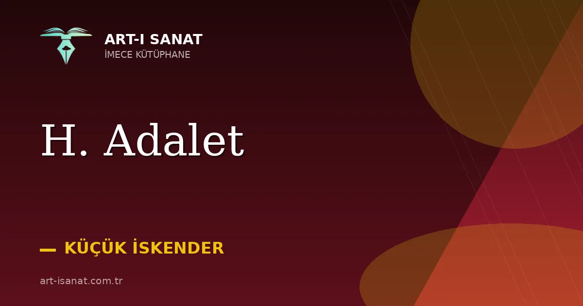 H. Adalet