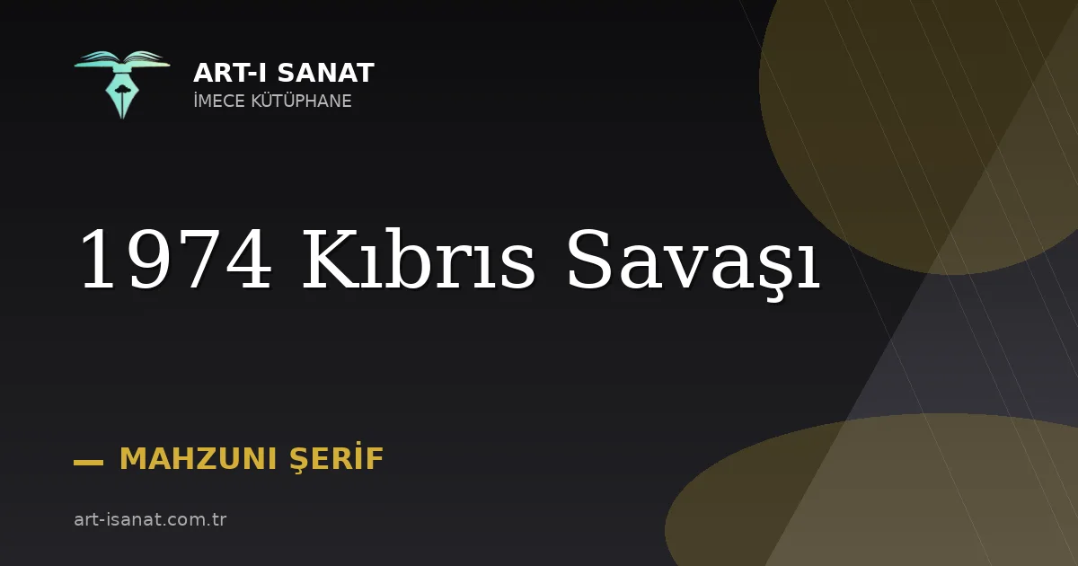 1974 Kıbrıs Savaşı