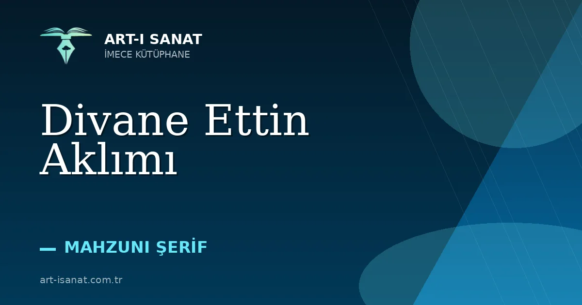 Divane Ettin Aklımı