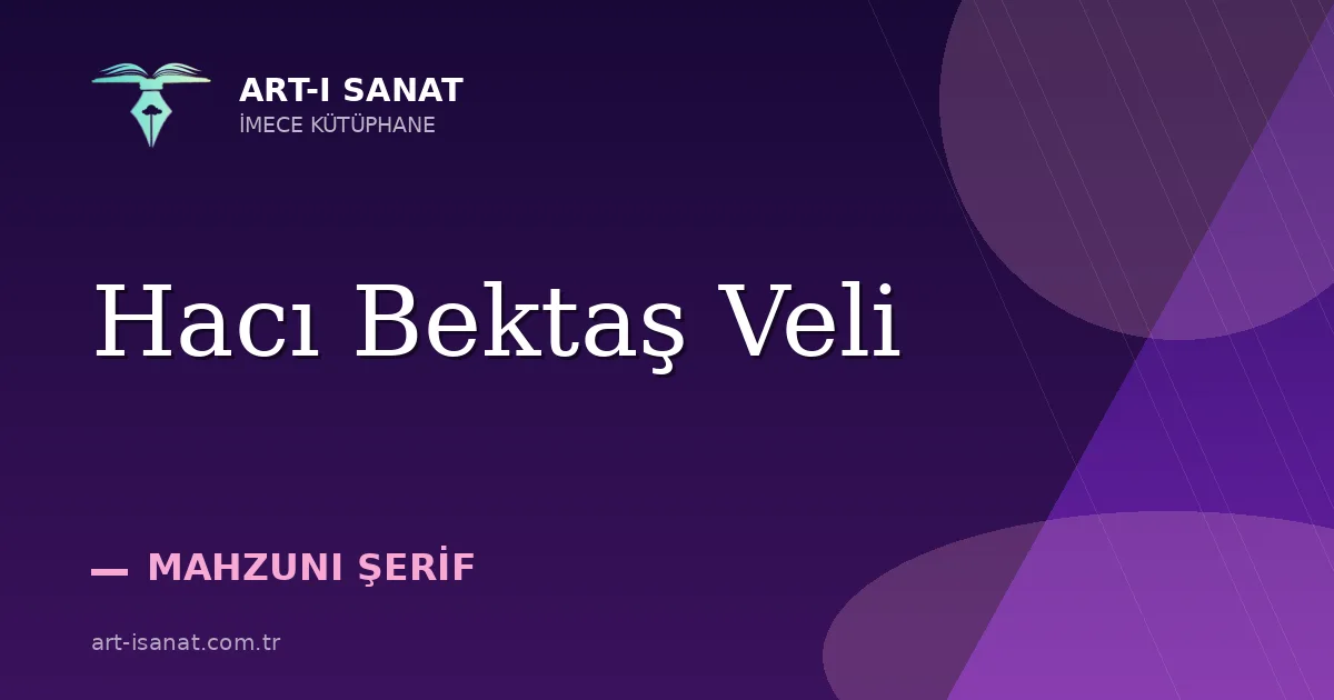Hacı Bektaş Veli