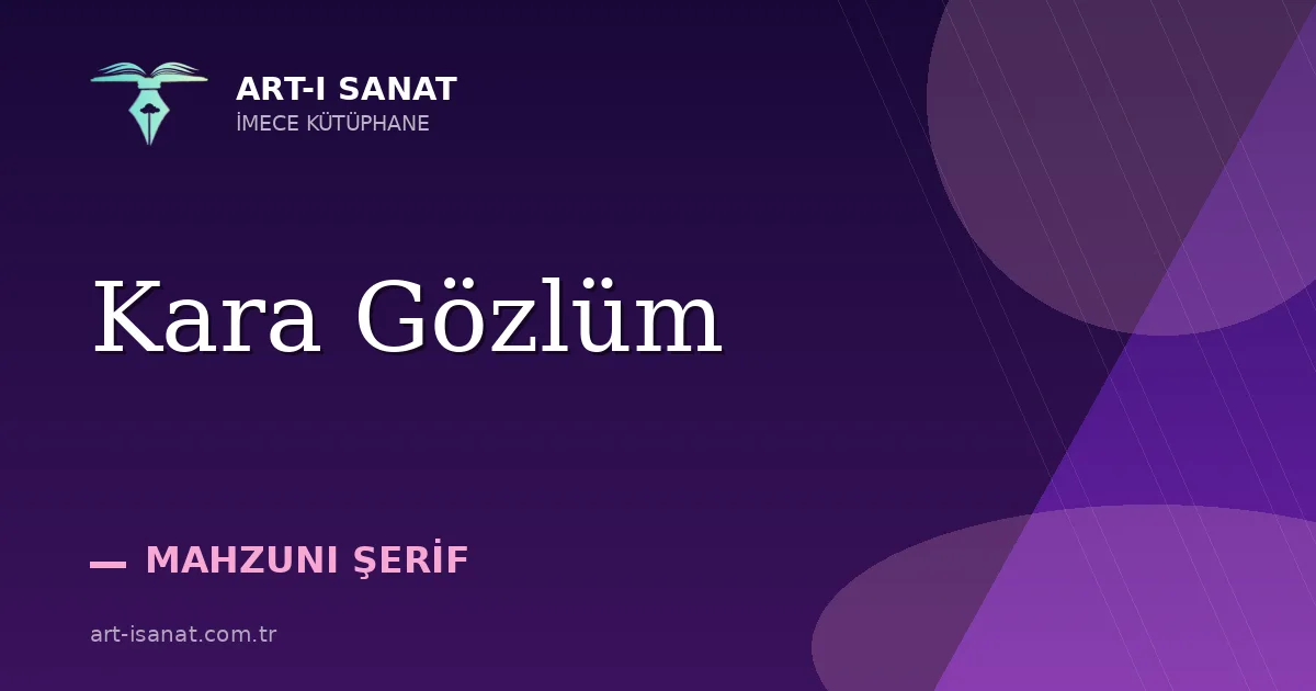 Kara Gözlüm