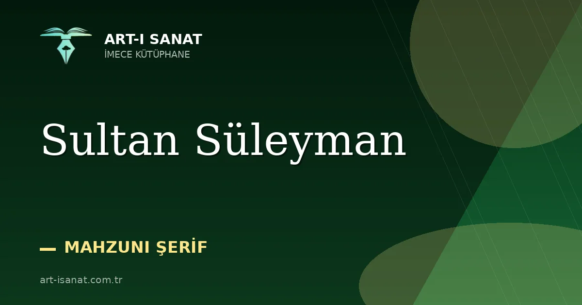 Sultan Süleyman