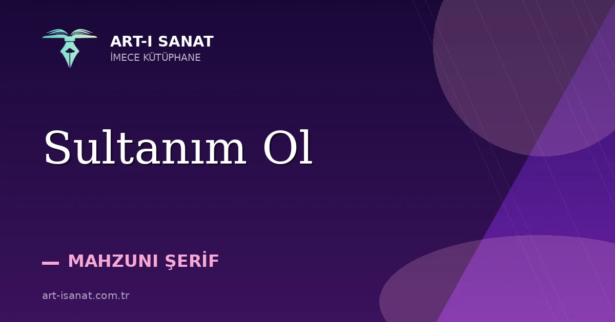 Sultanım Ol