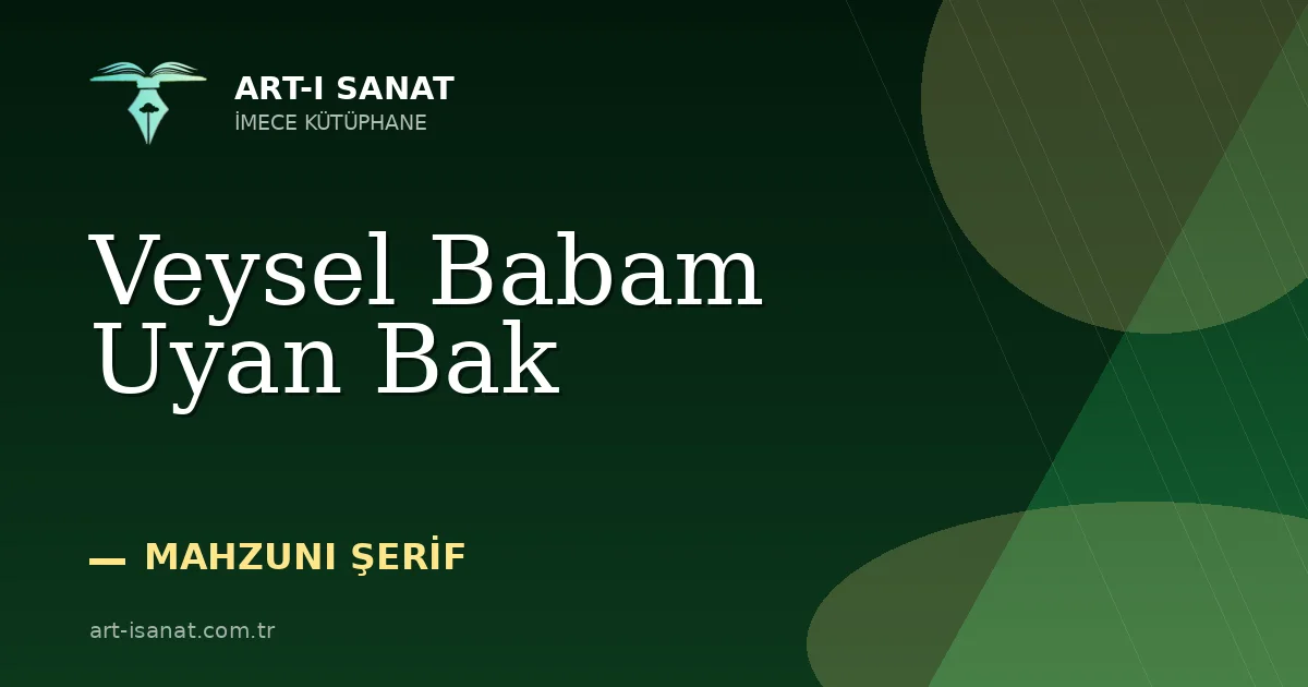 Veysel Babam Uyan Bak