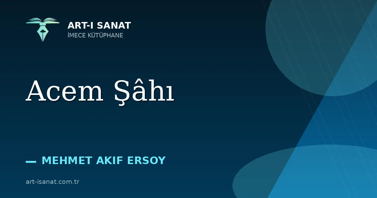 Acem Şâhı